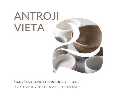 Antroji vieta atidaryta white modern-simple