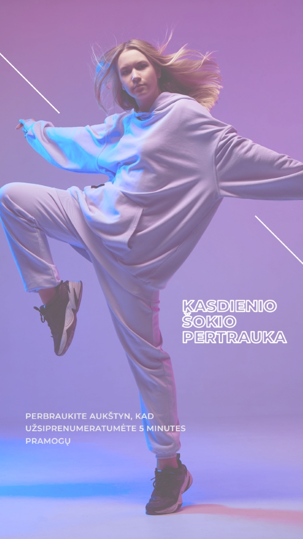 Ritminė tauta purple modern-bold