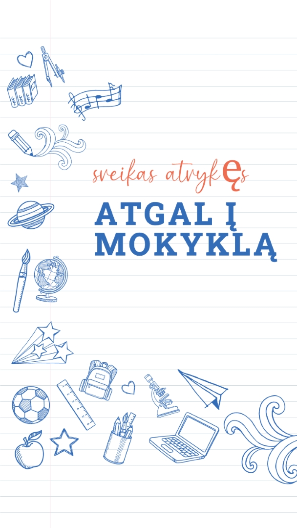 Klasės aktas white whimsical-line