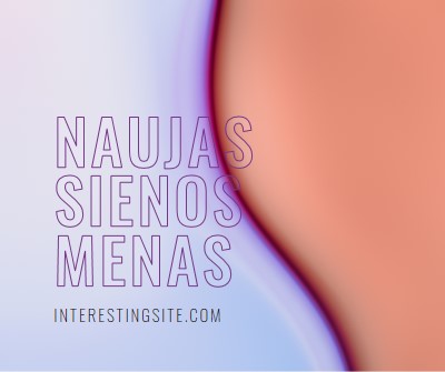 Kas nauja purple modern-simple