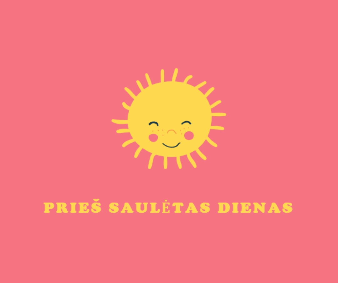 Saulės valstybė pink vintage-retro