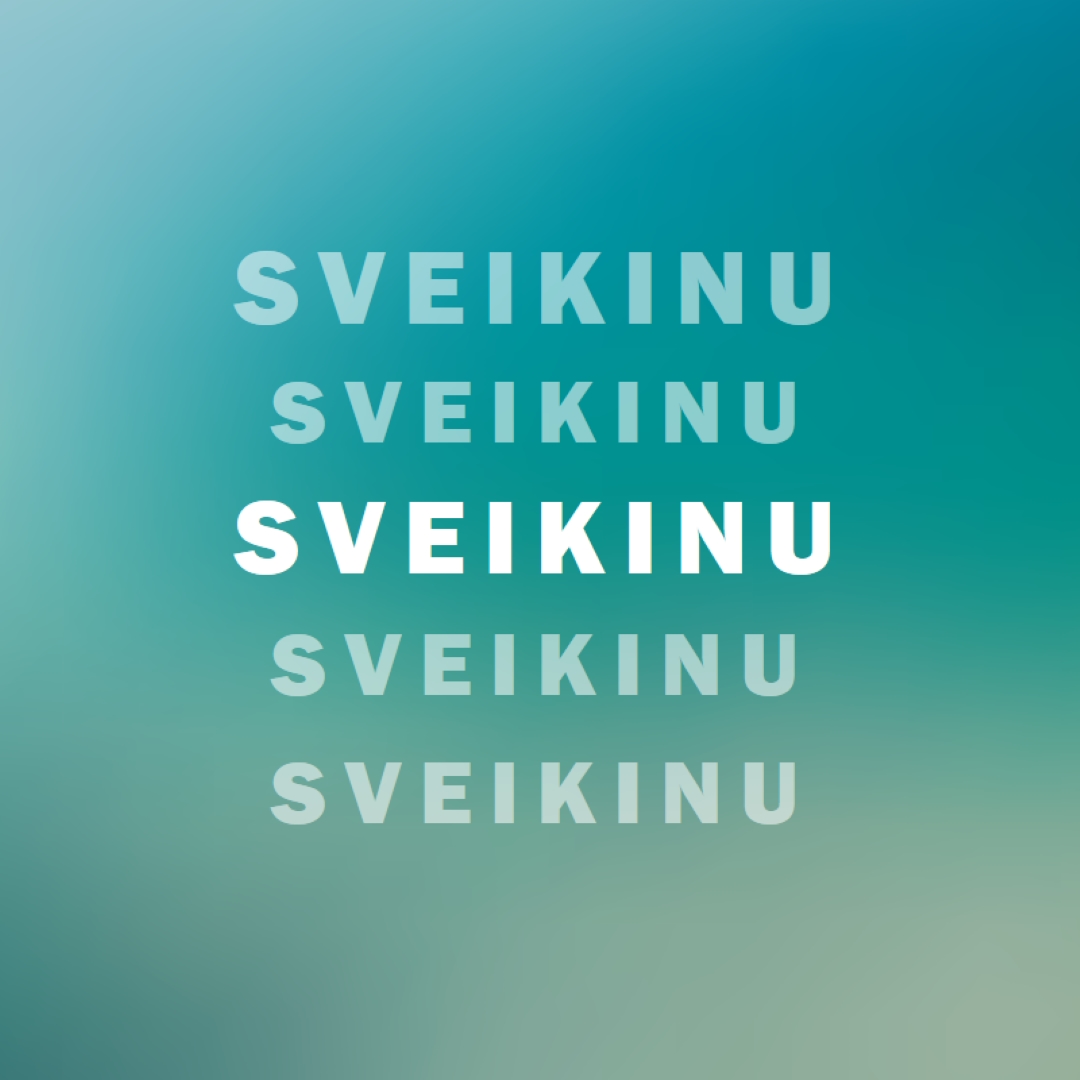 Garbingas šviesus blue modern-simple