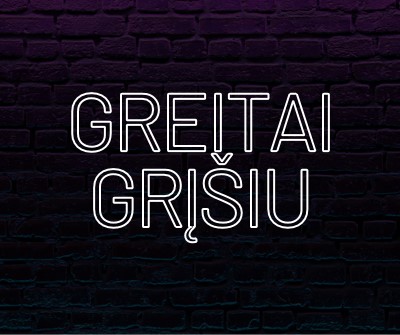 Jau greitai su jumis purple modern-bold