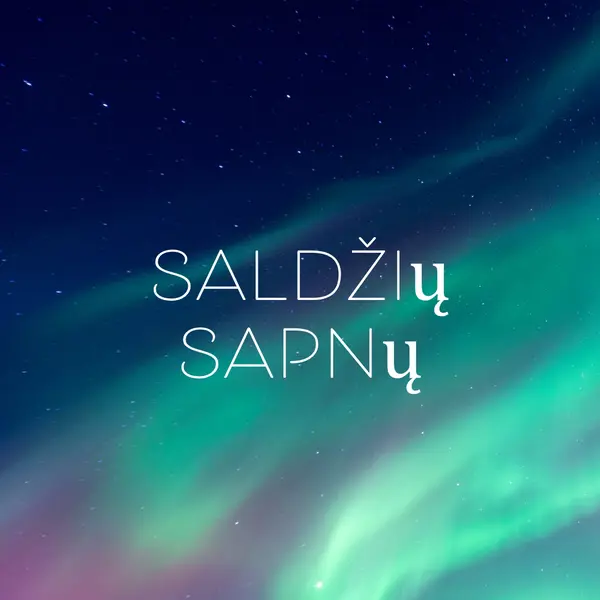 Saldūs sapnai naktinis dangus blue modern-simple