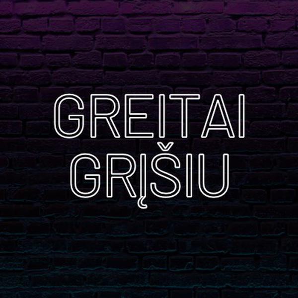 Jau greitai su jumis purple modern-bold