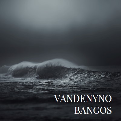 Tamsios vandenyno bangos gray modern-simple