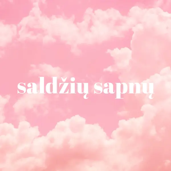 Debesyje prieš miegą pink modern-simple