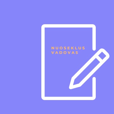 Stiliaus vadovas blue modern-simple