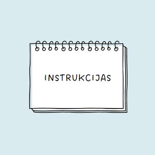 Jūsų instrukcijos blue whimsical-line