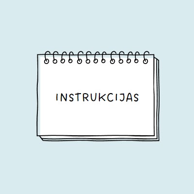 Jūsų instrukcijos blue whimsical-line