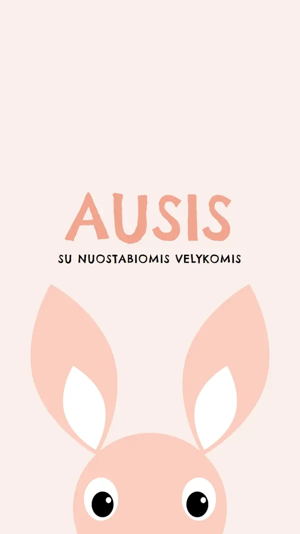 Su nuostabiomis Velykomis pink whimsical-color-block