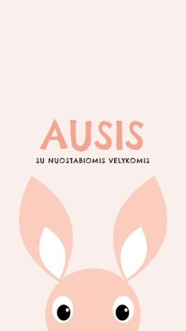 Su nuostabiomis Velykomis pink whimsical-color-block