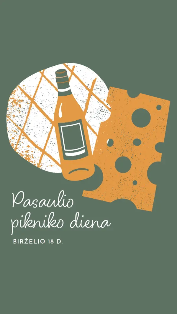 Reikalas po atviru danguje green whimsical-line