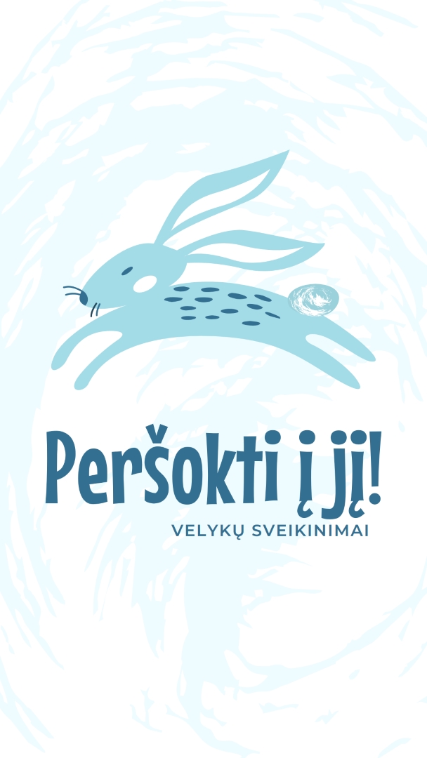 Peršokti į jį blue whimsical-color-block