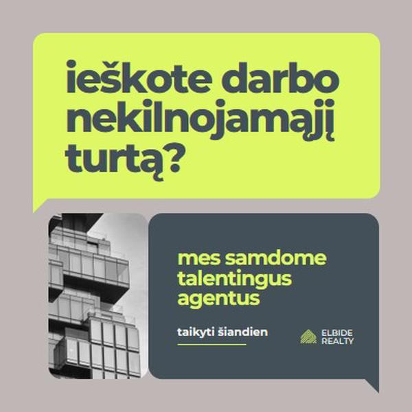 Darbo pasiūlymas – mes samdome green modern,minimal,blocks,dark,neutral,simple