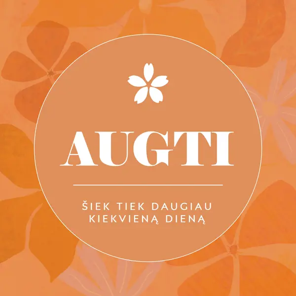 Kiekvieną dieną auga daugiau orange vintage,botanical,frame,rustic,motif,background,