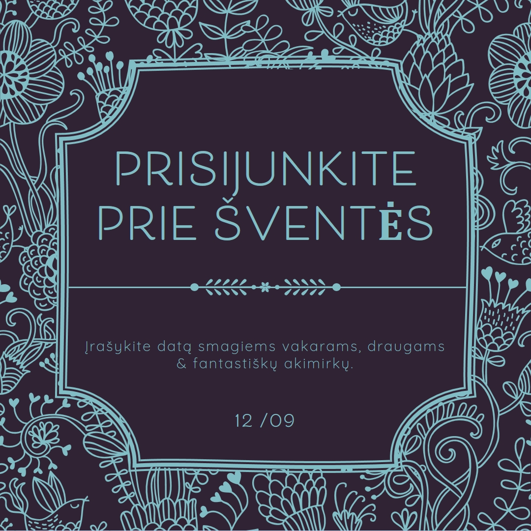 Prisijunkite prie švenčių blue elegant,classic,floral
