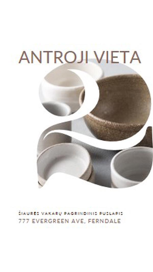 Antroji vieta atidaryta white modern-simple