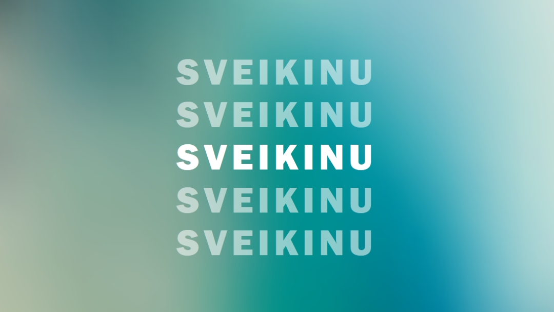 Garbingas šviesus blue modern-simple