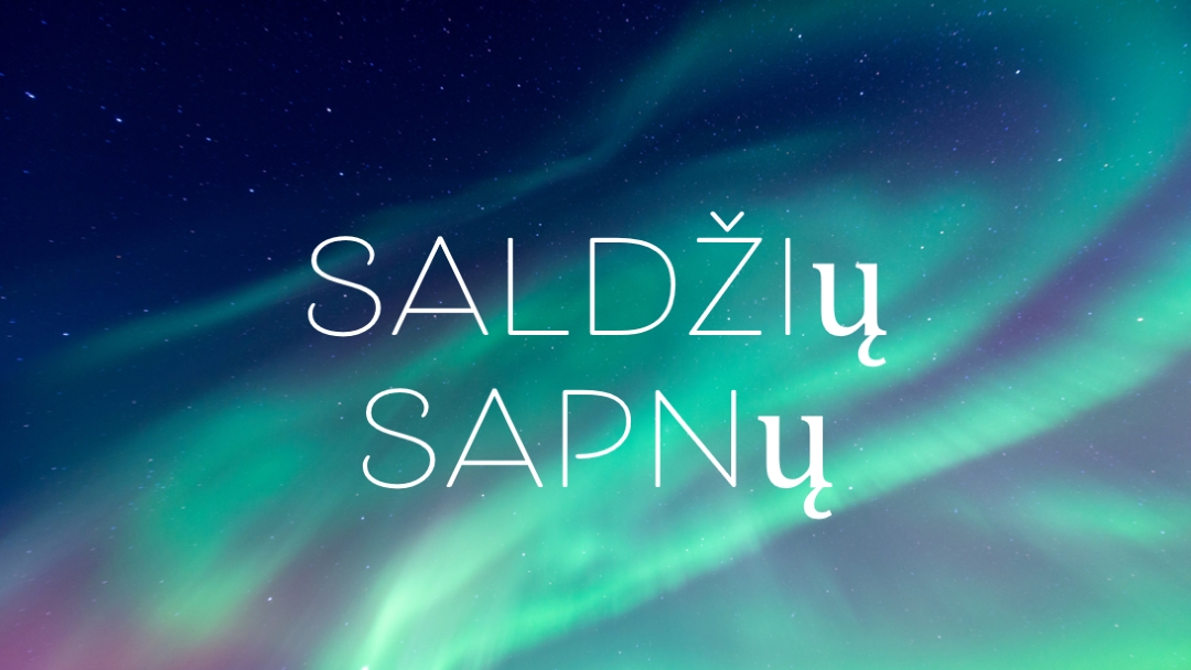 Saldūs sapnai naktinis dangus blue modern-simple