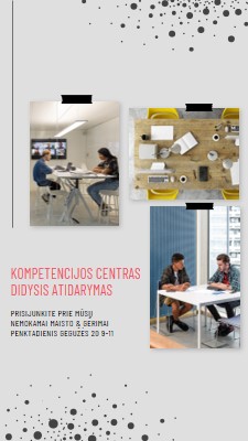 Atidarymas dešinėje gray modern-simple