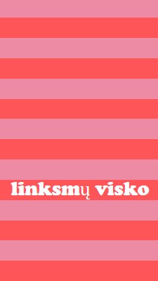 Viskas linksma pink modern-bold