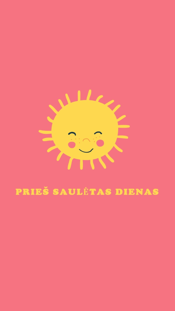 Saulės valstybė pink vintage-retro