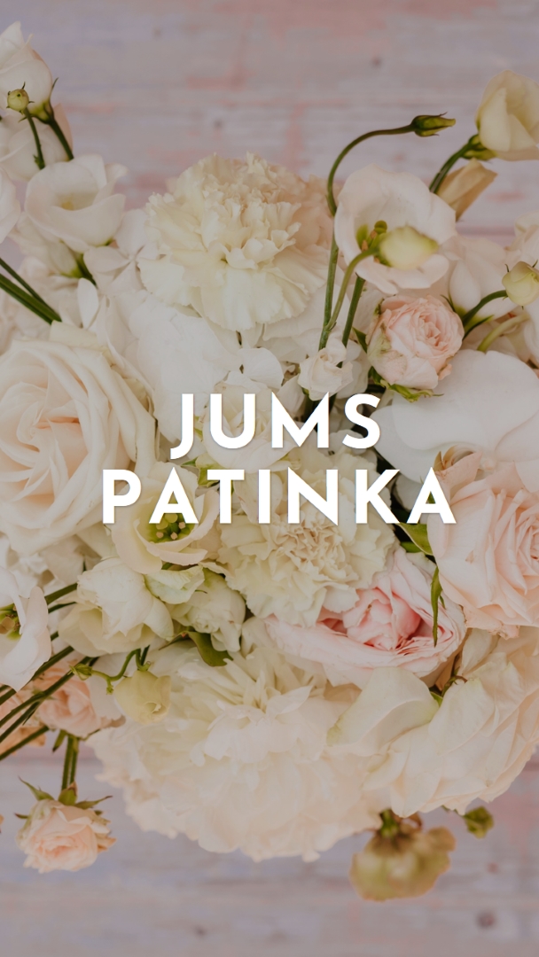 Palaiminga puokštė purple modern-simple