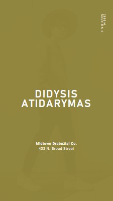 Drabužių parduotuvės didysis atidarymas green modern-bold