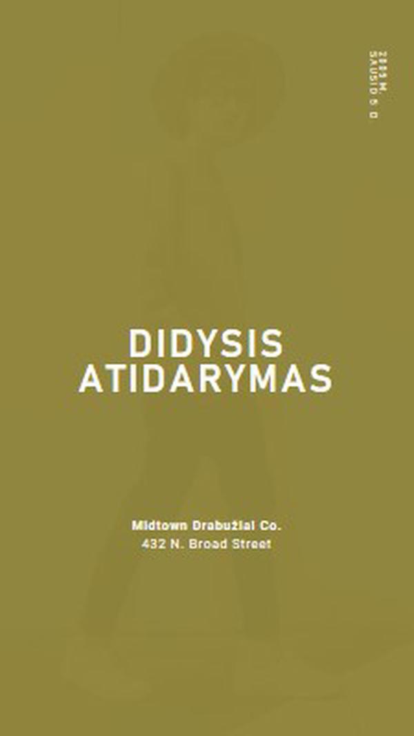 Drabužių parduotuvės didysis atidarymas green modern-bold