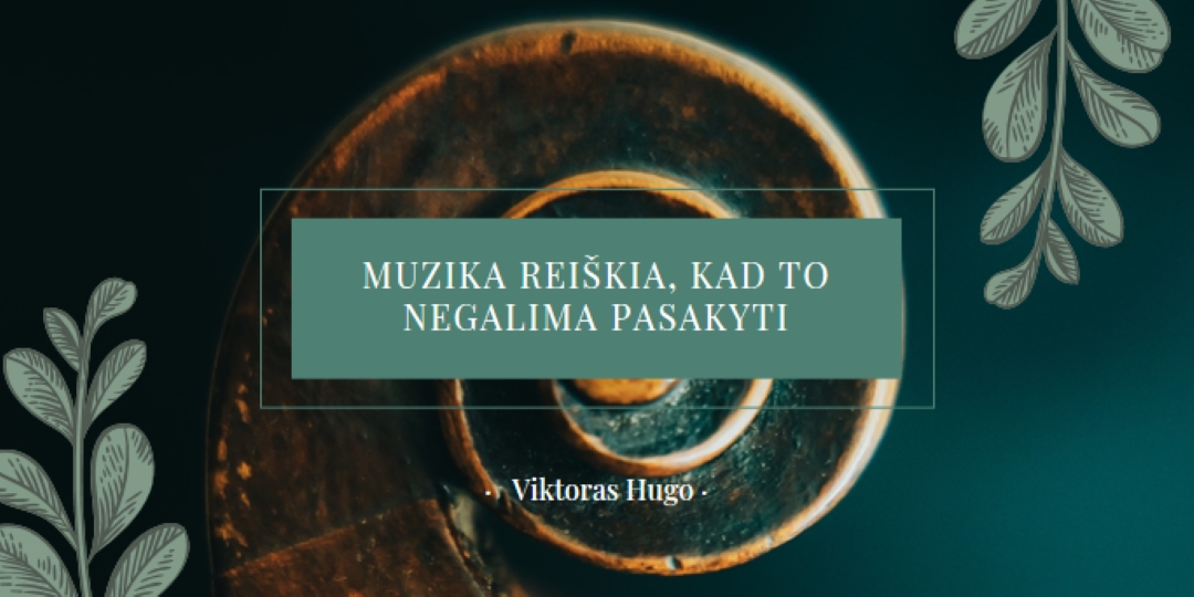 Eilutės teorija black vintage-botanical
