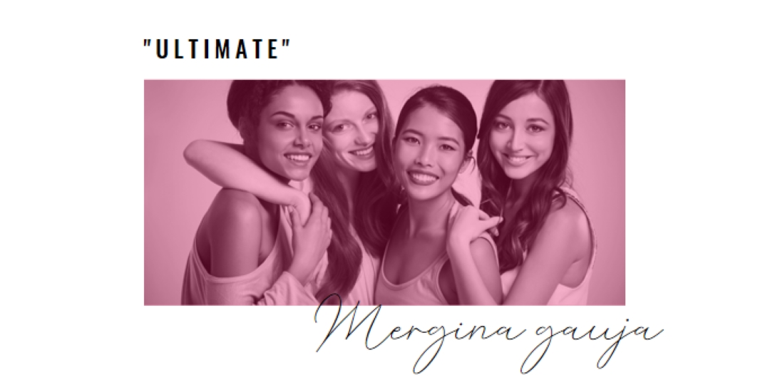 Mergina gauja white modern-simple