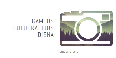 Gamtos fotografijos diena white modern-simple