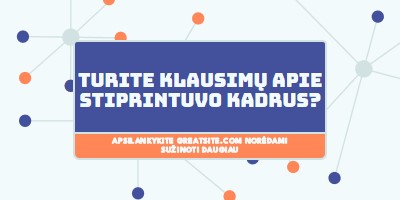 Sužinokite apie stiprintuvo kadrus blue modern-geometric-&-linear