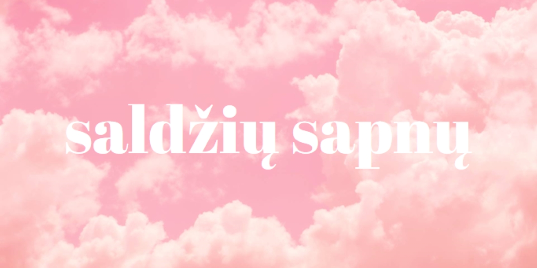 Debesyje prieš miegą pink modern-simple