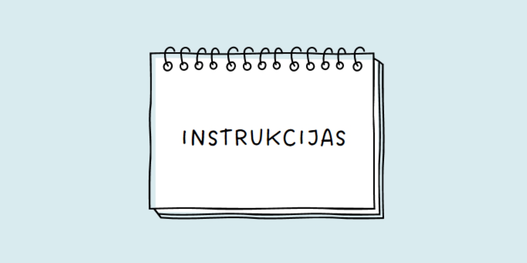 Jūsų instrukcijos blue whimsical-line