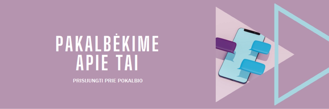 Pokalbio pradžia purple modern-geometric-&-linear
