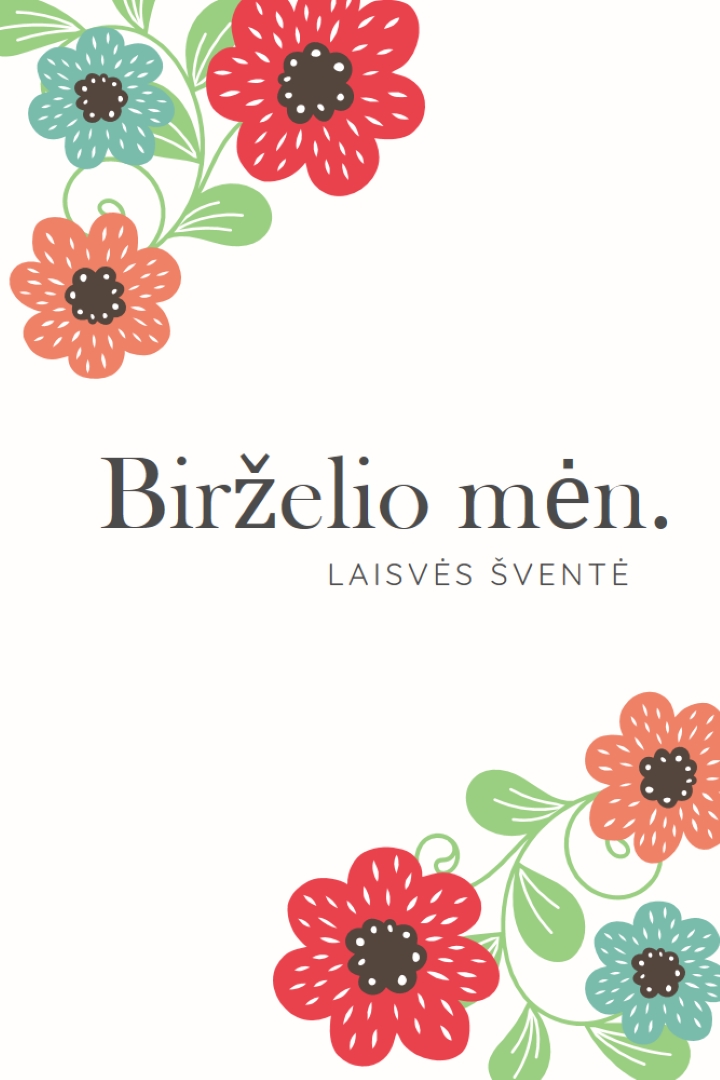Birželio mėn. žydėjimas white organic-boho