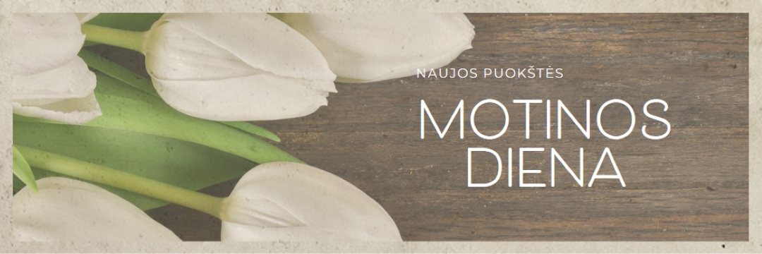 Motinos puokštė brown modern-simple