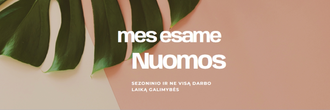 Samdome sezoninius darbuotojus pink modern-simple