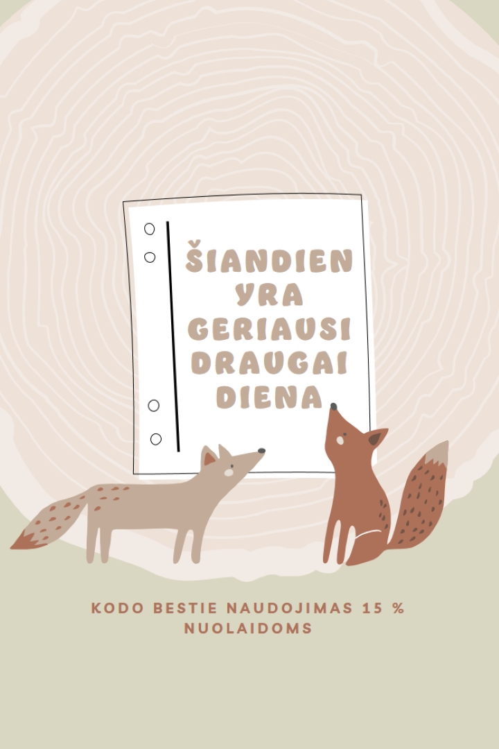 Draugas iš tikrųjų brown whimsical-color-block