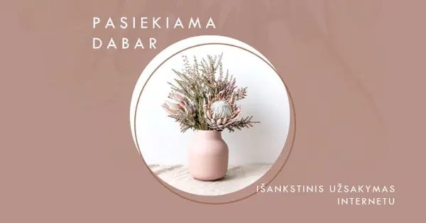 Mauve akcentai pink organic-simple