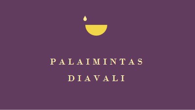 Valalių palaiminimai purple modern-simple