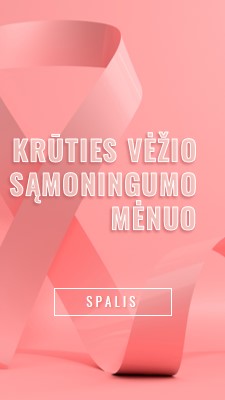 Krūties vėžio sąmoningumo pink modern-bold