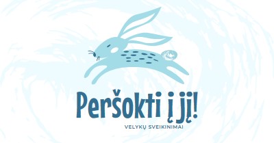 Peršokti į jį blue whimsical-color-block