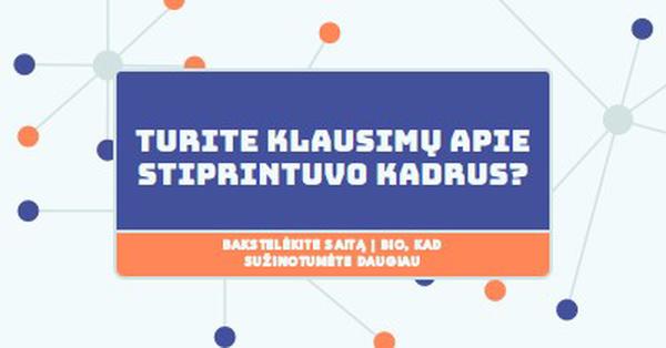 Sužinokite apie stiprintuvo kadrus blue modern-geometric-&-linear