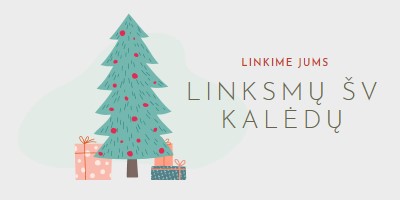 Linkime linksmų šv. Kalėdų pink whimsical-color-block