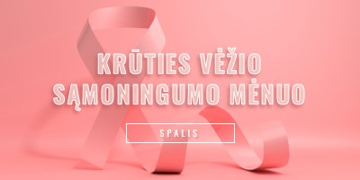 Krūties vėžio sąmoningumo pink modern-bold