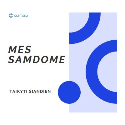 Mes samdome – taikyti šiandien white modern-simple