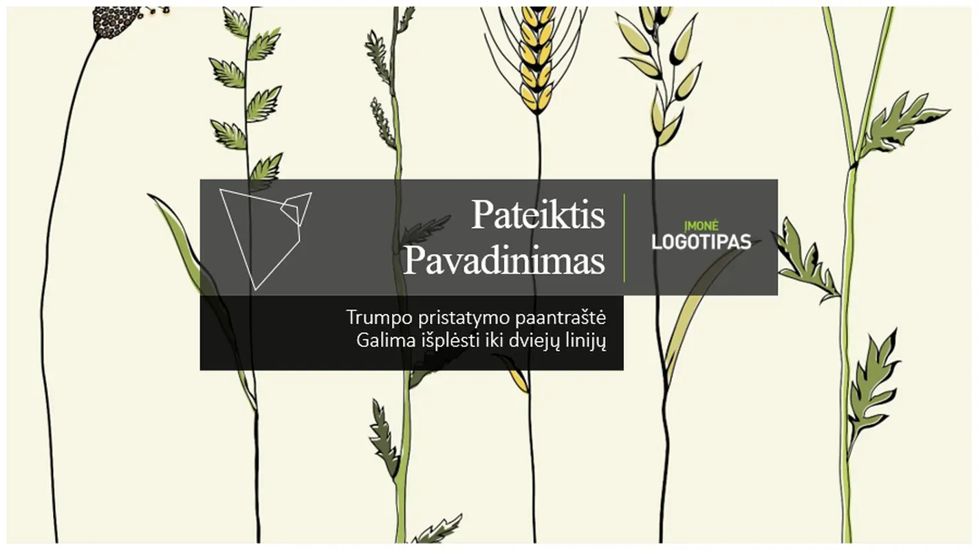 Trumpas pristatymas organic-simple